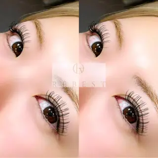 マツエク・マツパ ＲＥＢＥＳＴ ｅｙｅｌａｓｈのマツエク・マツパデザイン