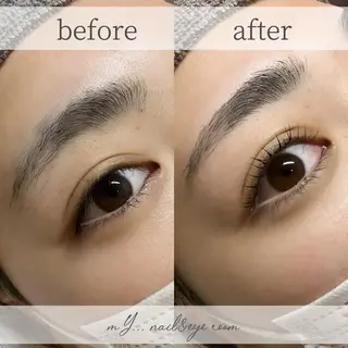 アイブロウ mY... nail&eyeのマツエク・マツパデザイン