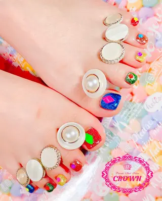 ネイル CROWN プライベートサロンのネイルデザイン