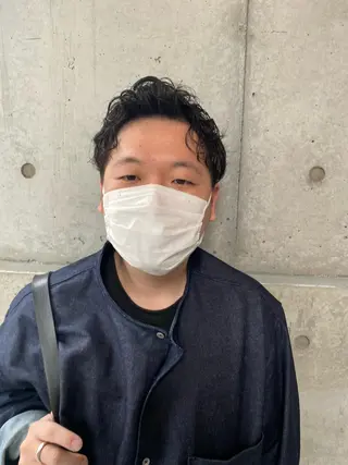 パーマ メンズ les baladins du miroir所属・🍃YURI 🍃のヘアスタイル