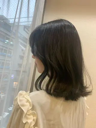 ミディアム カラー 韓国🇰🇷髪質改善 Chisaki치사키のヘアスタイル