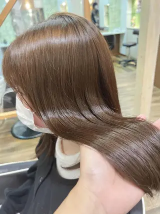 セミロング カラー 🌻井上 マリー🌻のヘアスタイル