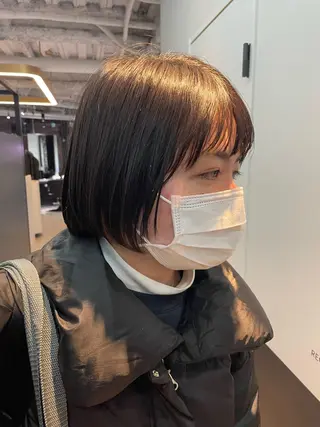 ショート One By The Ect所属・ショート/脱白髪染め ☆宇﨑悠実のヘアスタイル