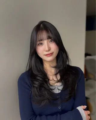 ロング カラー 期間限定リタッチ 完全無料/佐々木夏泉のヘアスタイル