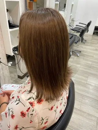 ミディアム カラー 新横浜CLOVER 本店/モデル募集中✨のヘアスタイル