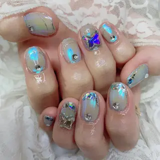 ネイル La neige* yuki 🥯🍑のネイルデザイン