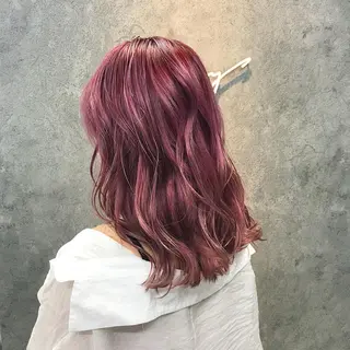 セミロング 所渉/韓国レイヤー /ウルフカットのヘアスタイル