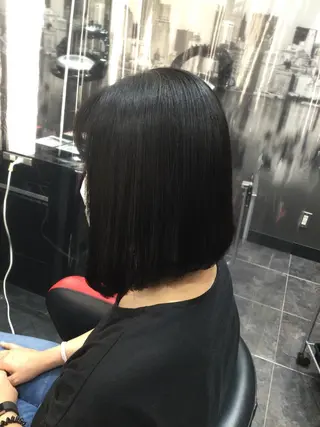 ミディアム カラー Annon プライベートサロンのヘアスタイル