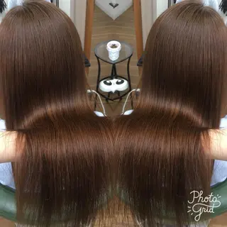 ロング カラー パーマ ヘアアレンジ メンズ キッズ ネイル マツエク・マツパ PALETTE(パレット)所属・SHIORI💜口コ ミNo.1艶カラーのヘアスタイル
