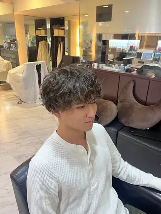 パーマ 田中 宥衣のヘアスタイル