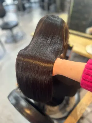 ロング 🌷ブリーチ縮毛矯正 /mina🌷のヘアスタイル