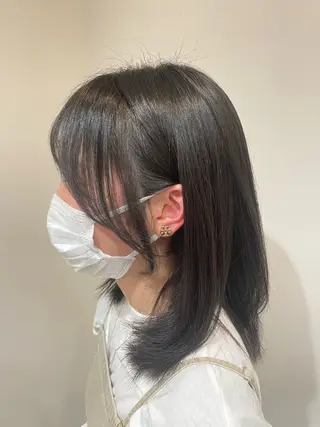 ミディアム Erina /髪質改善/艶髪🩵のヘアスタイル