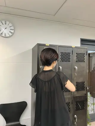 ショート INORI /フェイスレイヤーのヘアスタイル