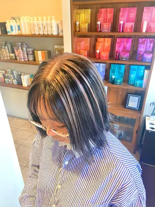 ミディアム 透明感カラー🎀 tasty／makoのヘアスタイル