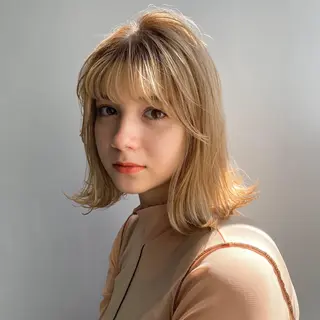 ミディアム sungoose サングースのヘアスタイル