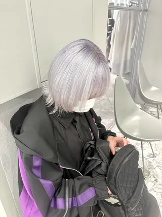 カラー Haru/ブリーチ /レイヤーカットのヘアスタイル