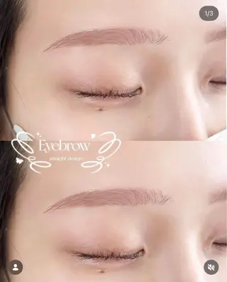 アイブロウ 松崎 有紗のマツエク・マツパデザイン