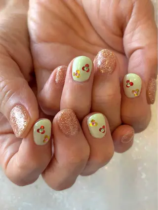 ネイル ちゅるんネイル🎀 Yuriのネイルデザイン