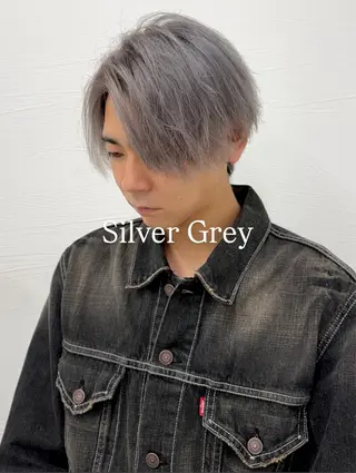 ミディアム メンズ メンズ特化美容師 🐈‍⬛RUNAのヘアスタイル