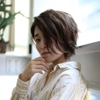 ショート Roji 米田 真一のヘアスタイル