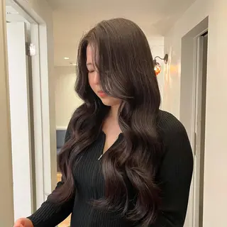 ロング カラー るな/暖色、 ベージュカラー🎀のヘアスタイル