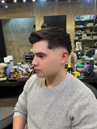 ショート メンズ BINGO HAIR WORKS 【ビンゴヘアワークス】所属・🎱メンズフェード 特化HYOGA🎱のヘアスタイル