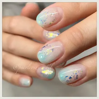 ネイル Beauty salon Ryu・ange所属・PEARL ROSE パールローズのネイルデザイン