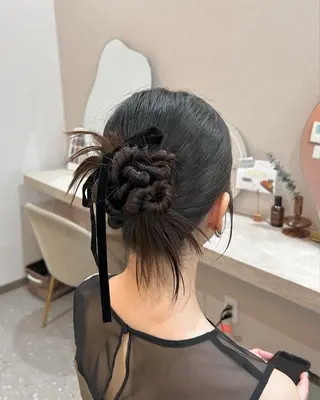 ミディアム Mila Hazukiのヘアスタイル