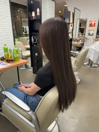 ロング カラー たかしな けいなのヘアスタイル