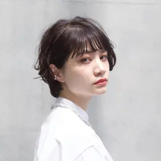 ショート ショート/ボブ /髪質改善/内山翔太のヘアスタイル