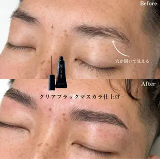 メンズ アイブロウ 安済 ひとみの眉毛・アイブロウイメージ