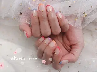 ネイル MiKi Nai池袋 長さだし得意のネイルデザイン