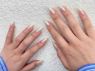 セミロング ネイル ✴︎ Delightのネイルデザイン