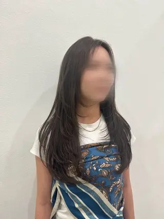 ロング 💎縮毛矯正/透明感 カラー💎椎葉みひろのヘアスタイル