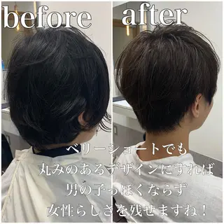 ショート ショート、ボブ特化 長島智彦のヘアスタイル