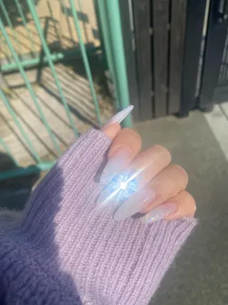 ロング 💜MIYA nail川崎店のネイルデザイン