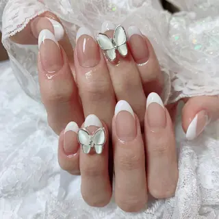 ネイル La neige* yuki 🥯🍑のネイルデザイン