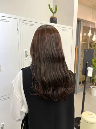 ロング カラー 神原 茉依🩰🪩のヘアスタイル