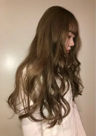 ロング カラー るか 🍀のヘアスタイル