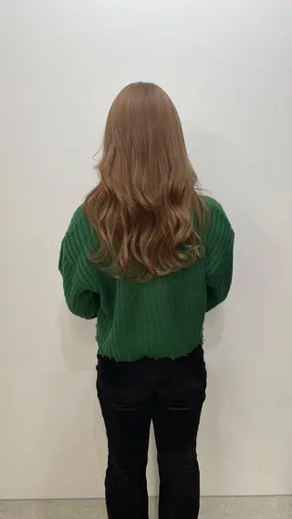 ロング カラー パーマ ヘアアレンジ メンズ キッズ ネイル マツエク・マツパ アイブロウ 髪質改善🇰🇷 レイヤーカット/梅田のヘアスタイル
