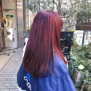 ロング カラー 平野葵🎀 hair/nailのネイルデザイン
