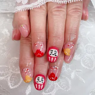 ショート 💜MIYA nail川崎店のネイルデザイン