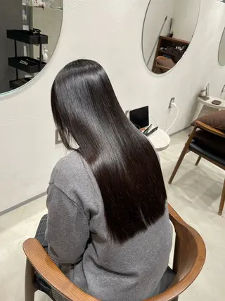 ロング ボブ/レイヤー /河内温太のヘアスタイル