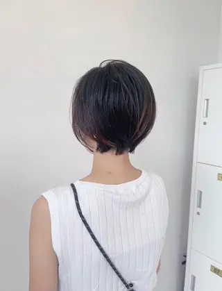 ショート 店長/ボブ/ 縮毛矯正/清水祥偉のヘアスタイル