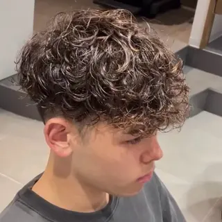 メンズ メンズ専門/パーマ 特化/栄/北出瑞貴のヘアスタイル