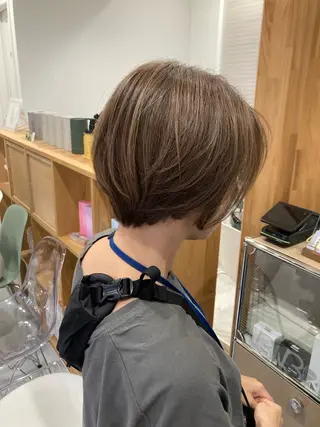 ショート 🫧ゆうき🪽 髪質改善/ハイライトのヘアスタイル