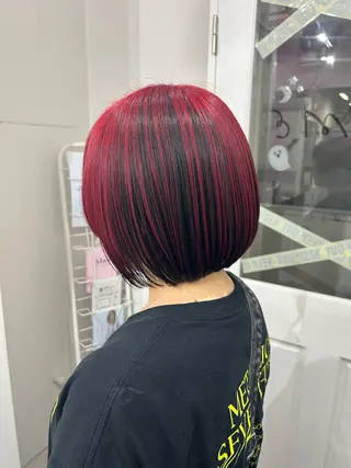 ショート カラー ハイトーン/ウルフ /小澤凌祐🦕のヘアスタイル