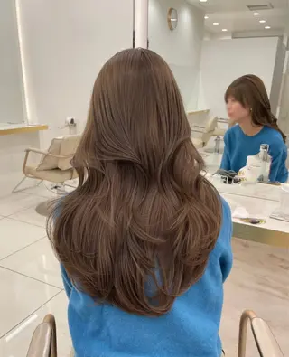 ロング レイヤー/韓国風ヘア /倉又大知のヘアスタイル