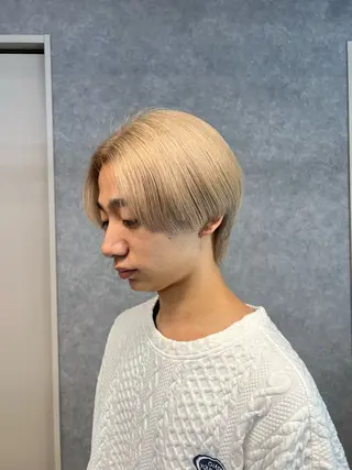 ミディアム メンズ 中井 一葉のヘアスタイル