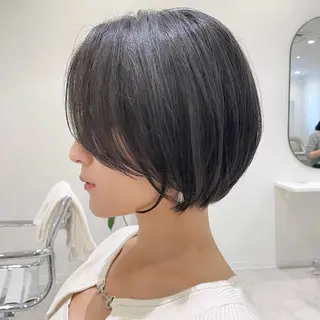 ショート カラー 渋谷ボブ/レイヤー ボブ田中航平のヘアスタイル